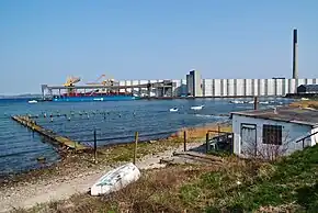 Tiefwasserhafen beim Heizkraftwerk Enstedværket