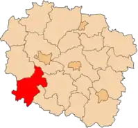 Lage in der Woiwodschaft