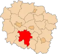 Lage in der Wojewodschaft