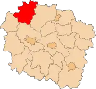 Lage in der Woiwodschaft