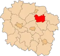 Lage in der Woiwodschaft