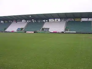 Das Stadion Ďolíček in Prag (November 2007)