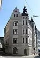 Eckhaus Prannerstraße (rechts)/ Rochusberg (links)