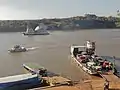 Fähranleger am Río Paraná nach Puerto Triunfo