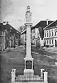 Die Mariensäule im Jahr ihrer Errichtung 1904