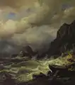 Sturm an der Küste (1856), Museum der bildenden Künste Leipzig