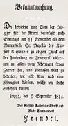 Einladung zum Feuerwerk