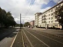 Nach Süden über Danziger Straße