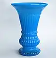 In Holzform geblasene Vase, um 1840