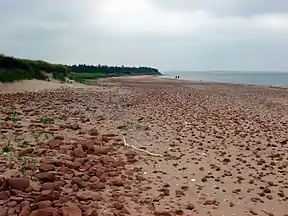 Rote Sandstrände