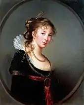 Élisabeth Vigée-Lebrun: Luise von Preußen, 1802, Metropolitan Museum.
