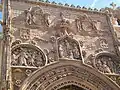 Fassade der Kirche Santa María la Real, Aranda de Duero