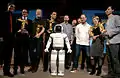 Preisträger 2010(mit ASIMO)