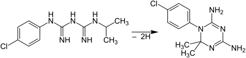 Cyclisierung von Proguanil