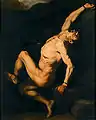 Prometheus mit dem Adler auf einem Gemälde von Jusepe de Ribera, um 1630/31. The Barbara Piasecka Johnson Collection, Monte-Carlo