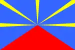 Entwurf der Association Réunionnaise de Vexillologie.