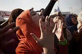 Demonstranten fordern die Muslimbruderschaft auf, die Regierung zu verlassen