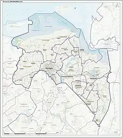Topographie von Groningen