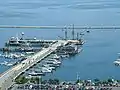 Blick auf den Hafen von Provincetown