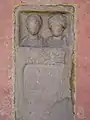 Stele des C. Iulius Censo und Iulia Privata