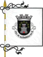 Flagge des Concelhos Alfândega da Fé