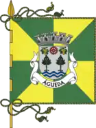 Flagge des Concelhos Águeda