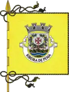 Flagge von Ribeira de Pena