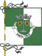 Flagge des Concelhos Santa Cruz