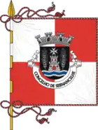 Flagge von Sernancelhe