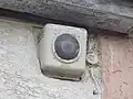 Lautsprecher der Ortsrufanlage in der Oberstraße