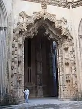 Portal der unvollendeten Kapelle des Klosters von Batalha