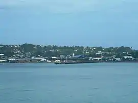 Puerto Limón vom Wasser aus gesehen