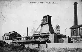Der Schacht Sainte-Eugénie