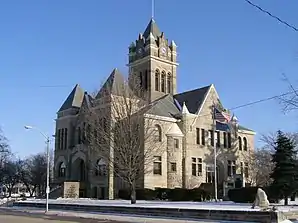 Pulaski County Courthouse, gelistet im NRHP