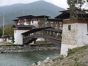 Puna Mocchu BazamPunakha-Brücke