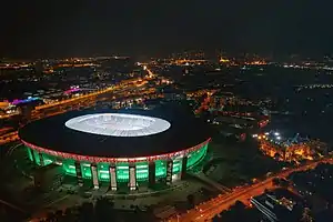 Die Puskás Aréna im September 2019