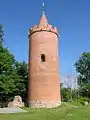 Turm der „Gänseburg“ in Putlitz