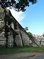 Treppen auf der Pyramide