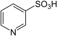Struktur von Pyridin-3-sulfonsäure