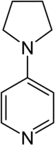 Struktur von Pyridylpyrrolidin