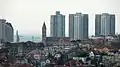Blick auf die Altstadt von Qingdao