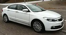 Qoros 3 Sedan, Frontansicht