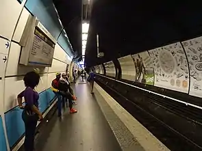 Bahnsteig Linie B (2017)