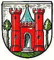 Wappenzeichnung auf der Grundlage des Sekretsiegels von 1401 von Otto Hupp, ca. 1926
