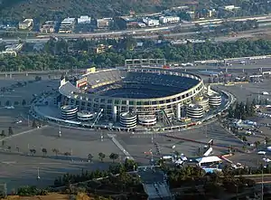 Das Stadion im Juli 2005