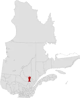Lage der MRC Lac-Saint-Jean-Est