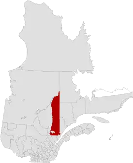Lage der MRC Le Fjord-du-Saguenay