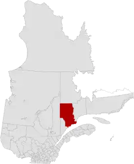 Lage der MRC Manicouagan
