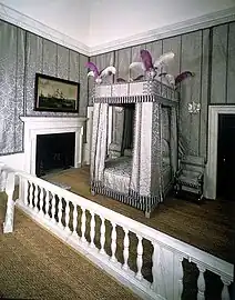 Rekonstruiertes Schlafzimmer