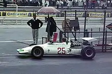 Quester nach dem Training am 1. August 1969 im BMW F269